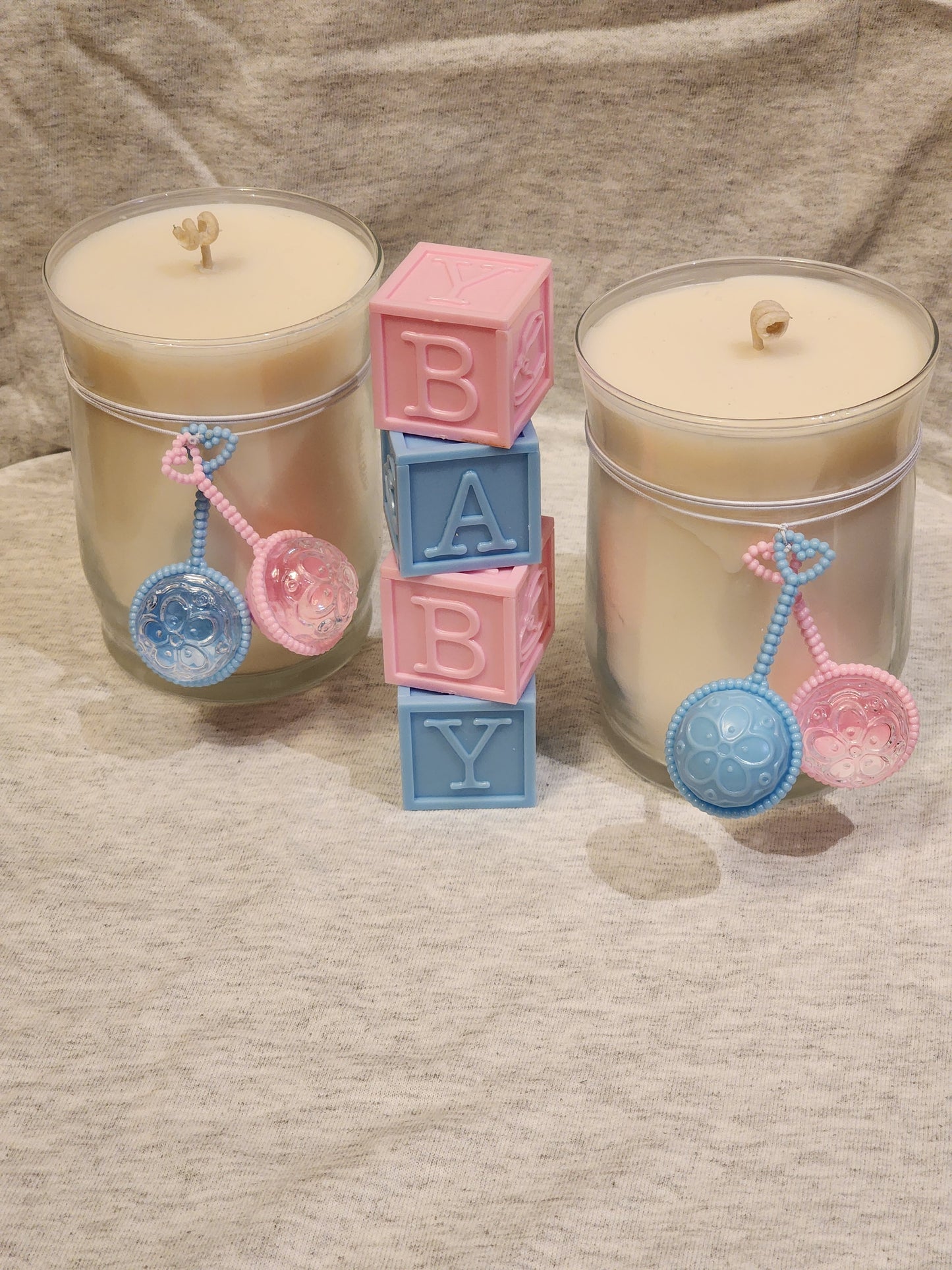 Gender Reveal Candle