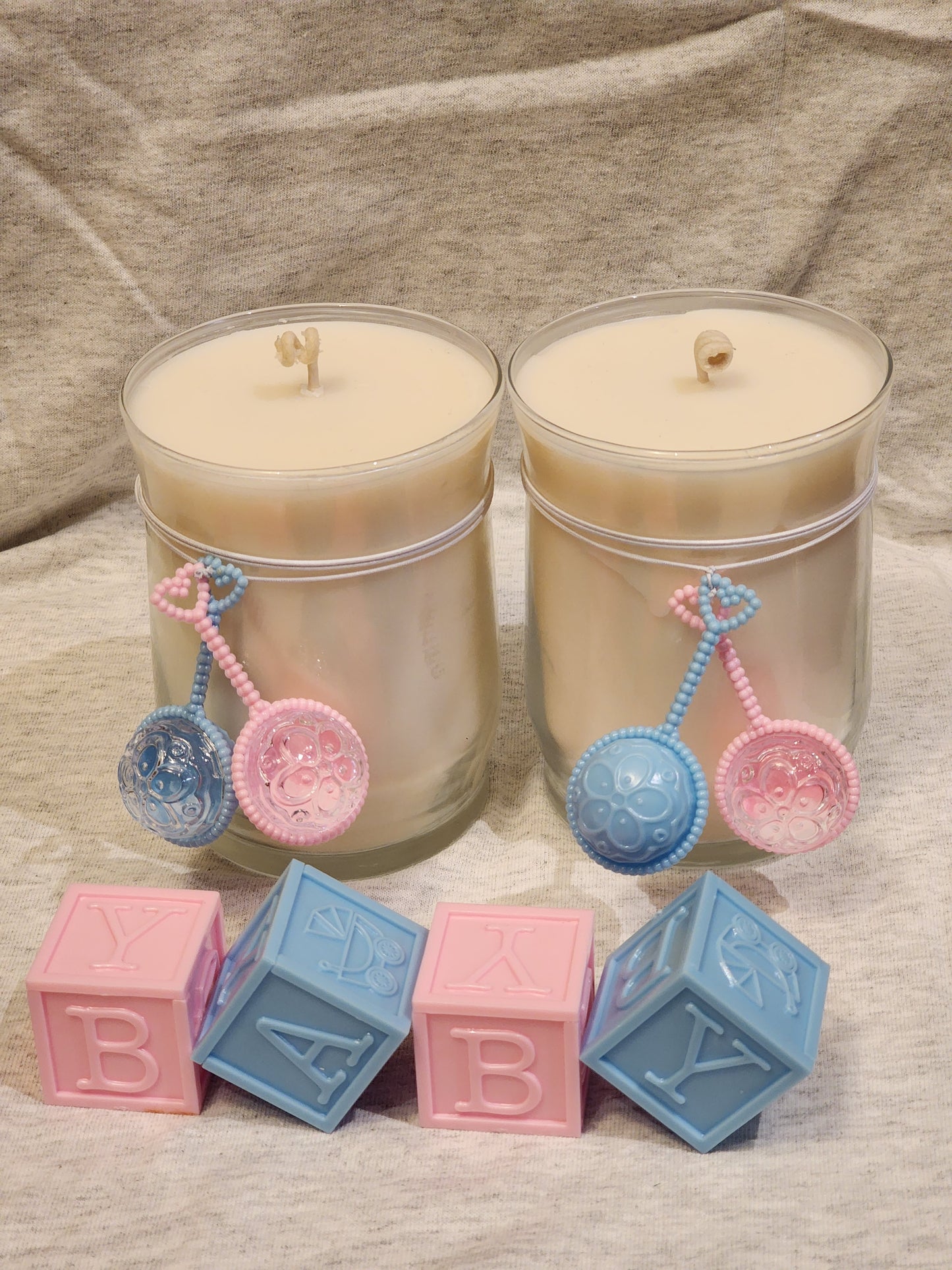 Gender Reveal Candle