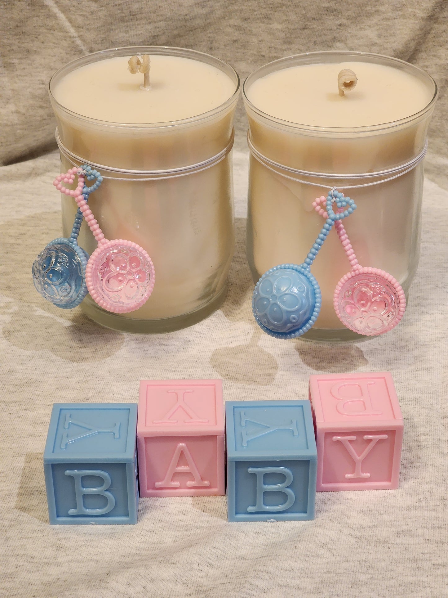 Gender Reveal Candle