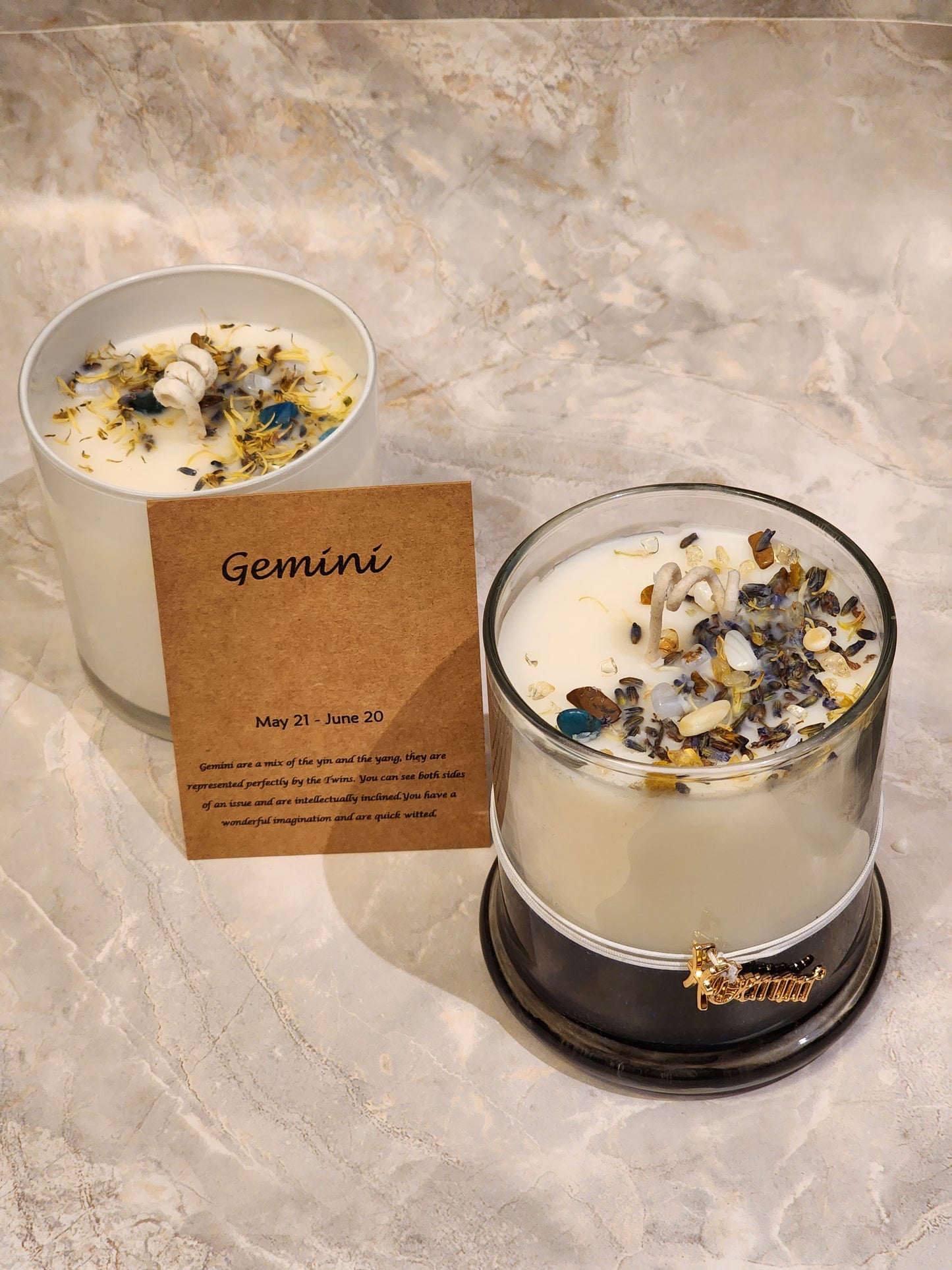 Zodiac Candle -GEMINI- May 21- June 20