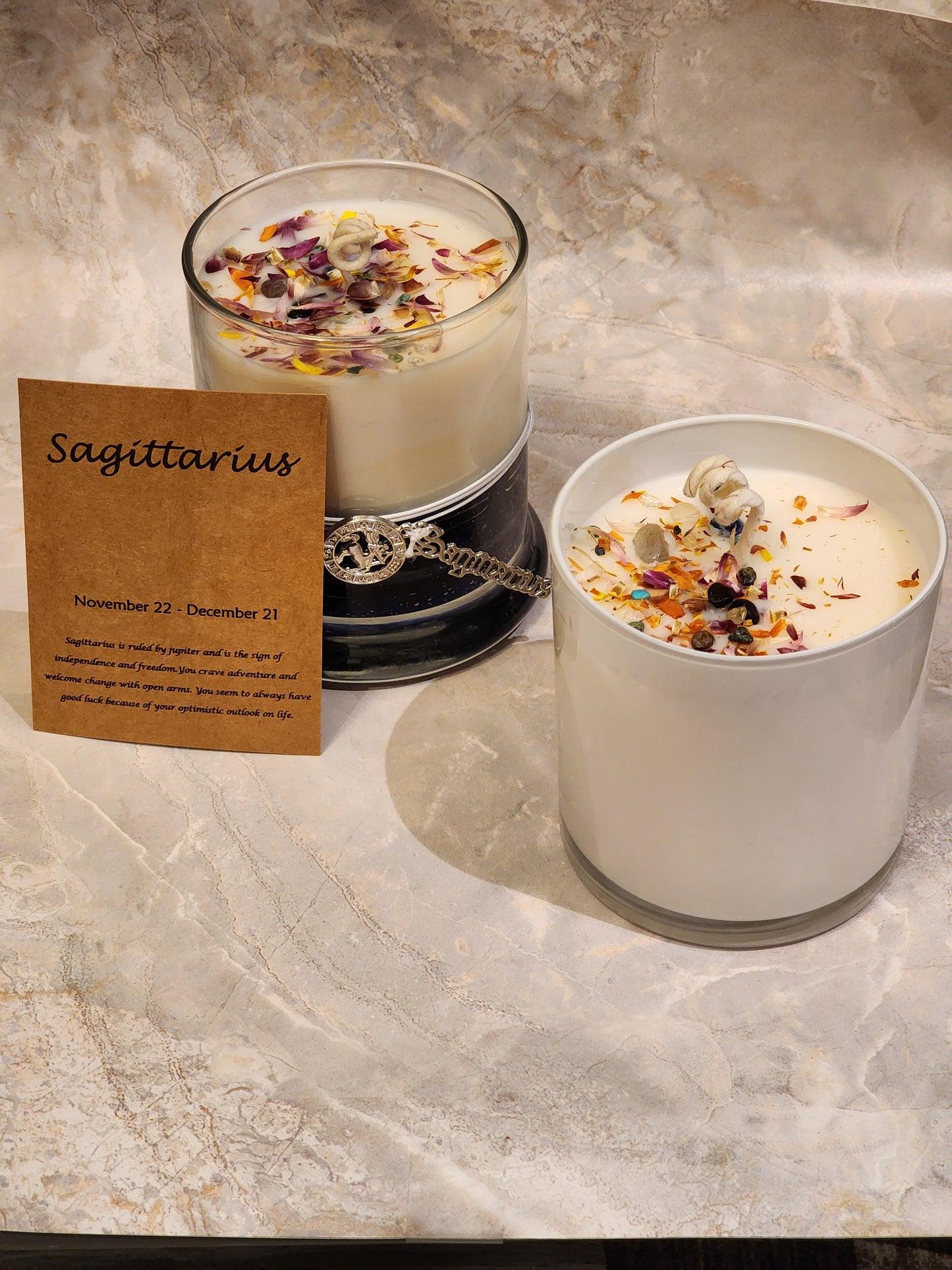 Zodiac Candle-SAGITTARIUS- November 22- December 21