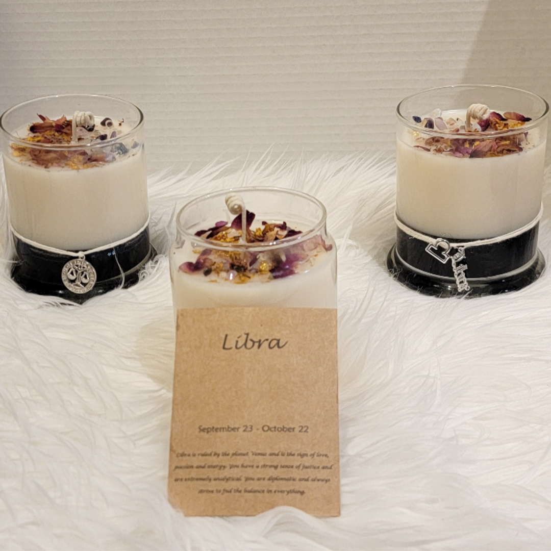 ✨ Zodiac Candle: LIBRA-September 23-October 22