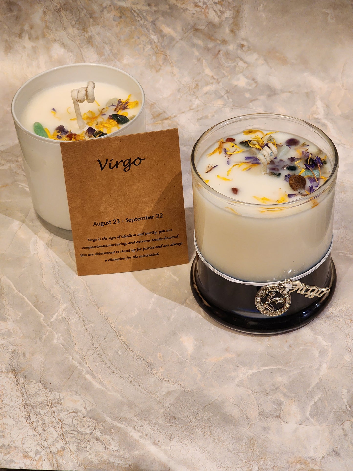 Zodiac Candle- VIRGO- August 23- September 22