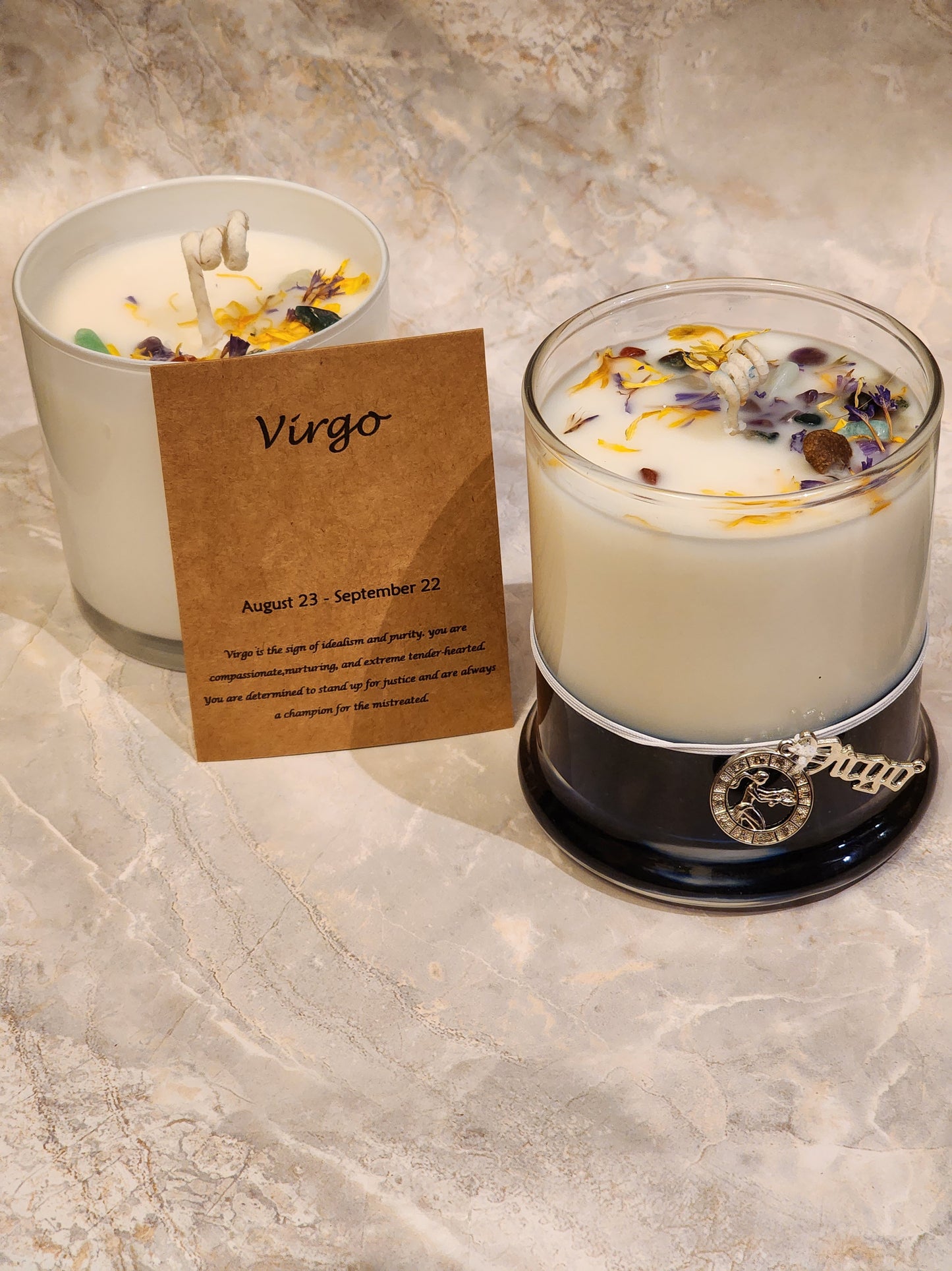 Zodiac Candle- VIRGO- August 23- September 22