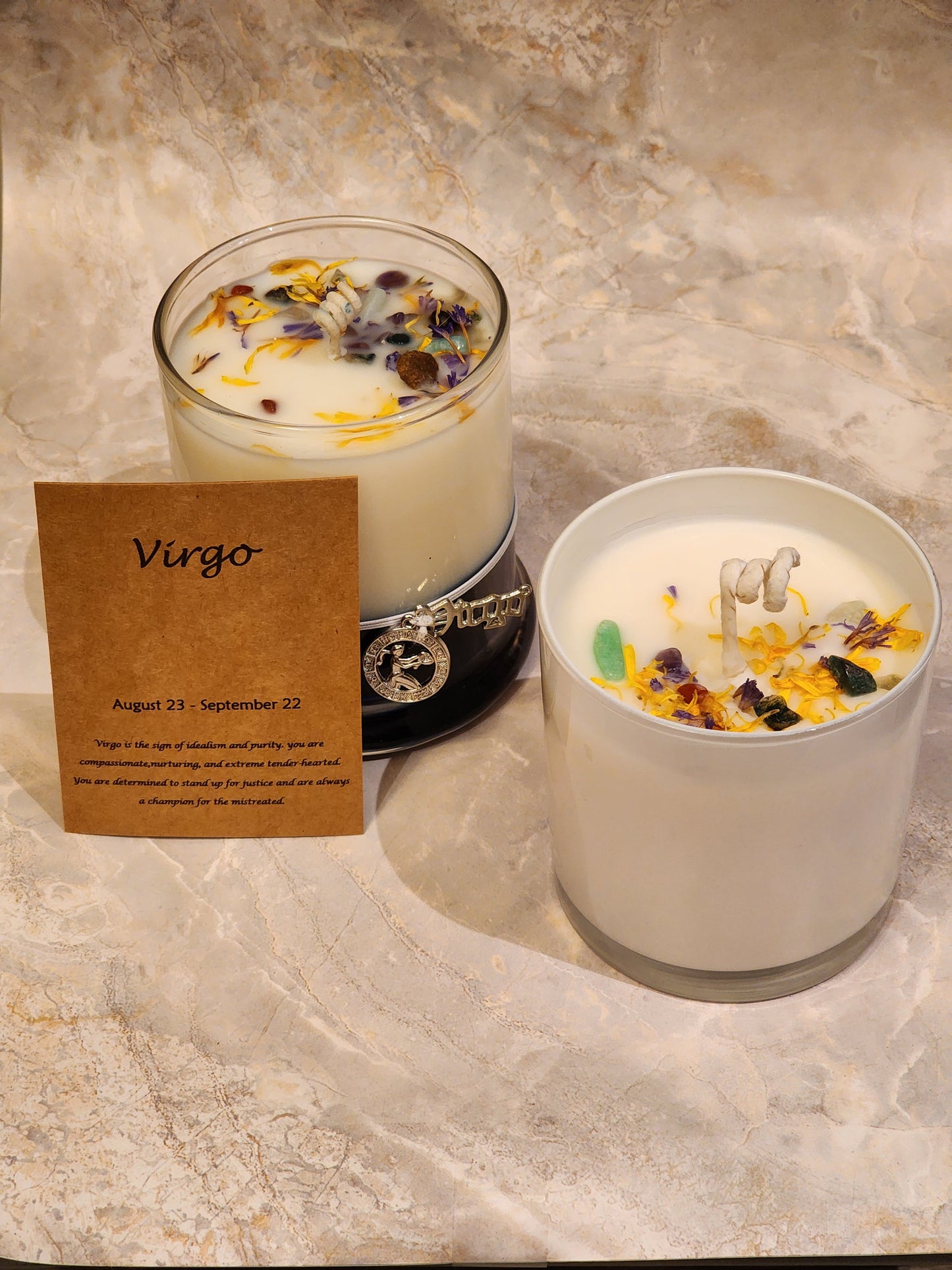 Zodiac Candle- VIRGO- August 23- September 22