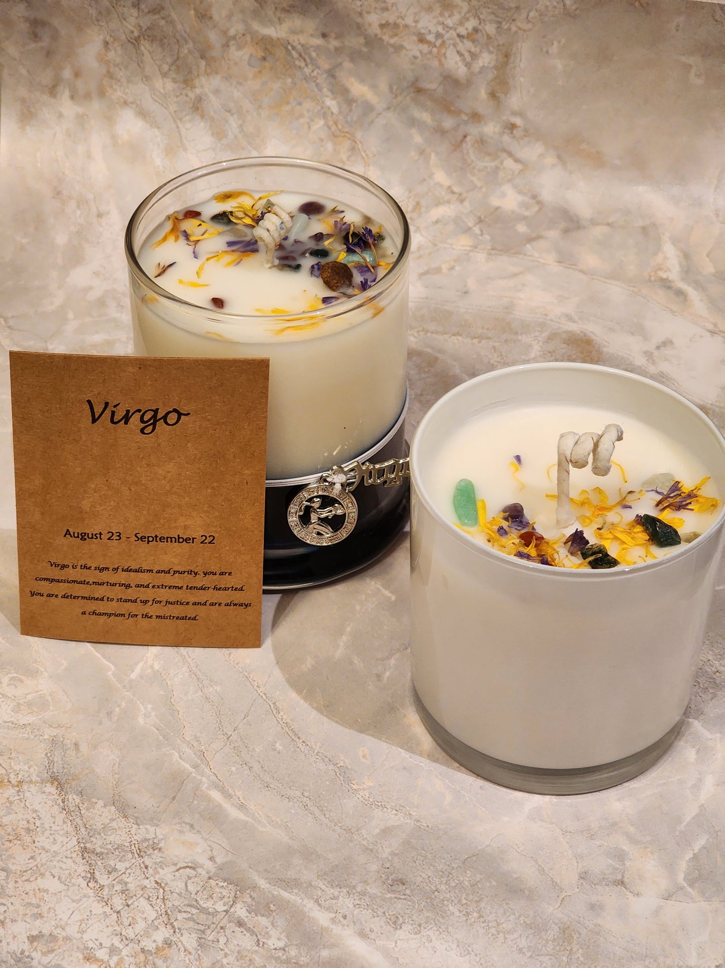 Zodiac Candle- VIRGO- August 23- September 22
