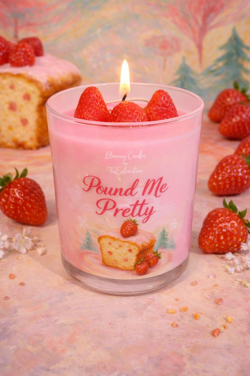 Pound Me Pretty (Strawberry Poundcake)