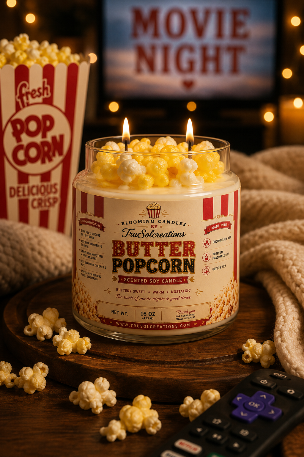 POPCORN CANDLE