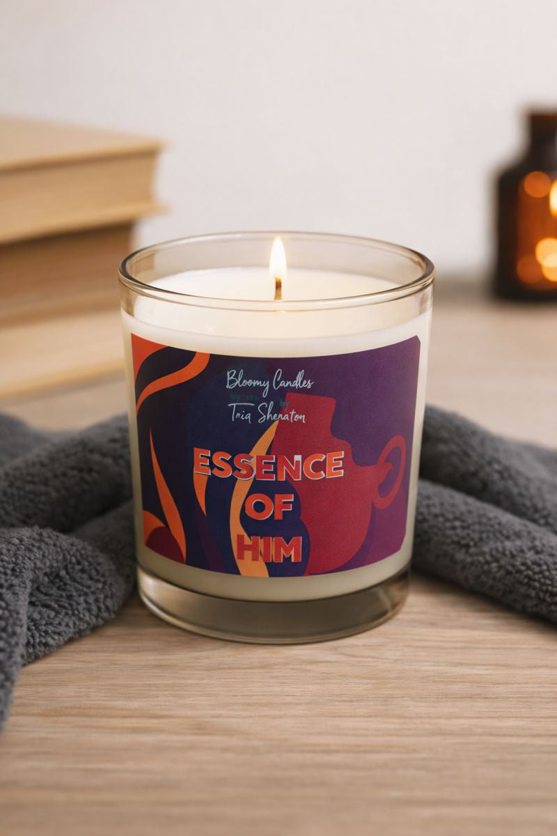 ESSENCE OF HIM (AMBER WHITE)-CANDLE