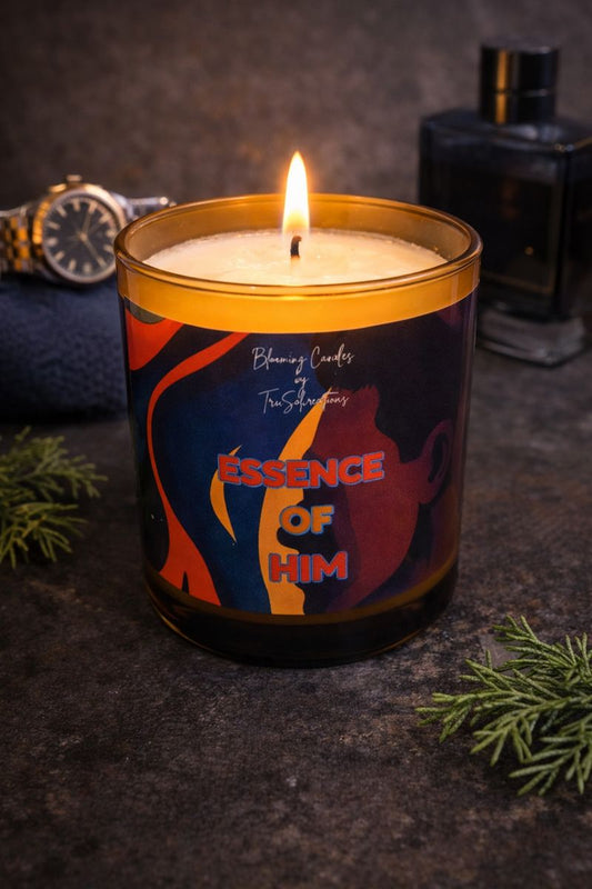 ESSENCE OF HIM (AMBER WHITE)-CANDLE