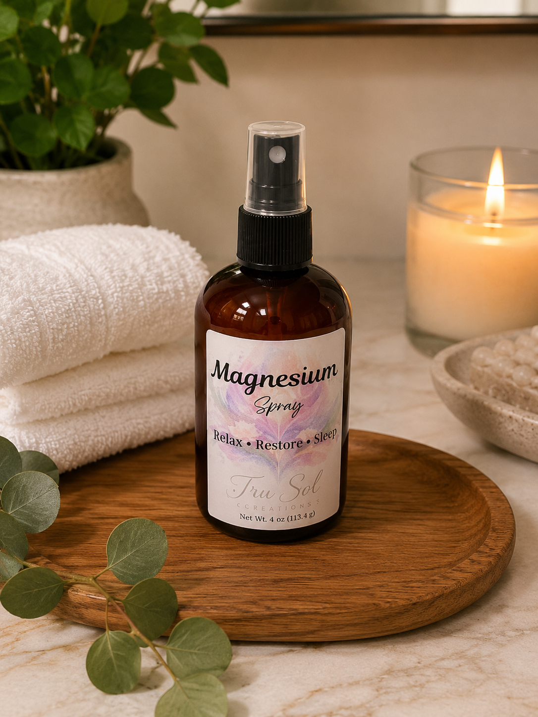 TruSol Magnesium Spray -4oz